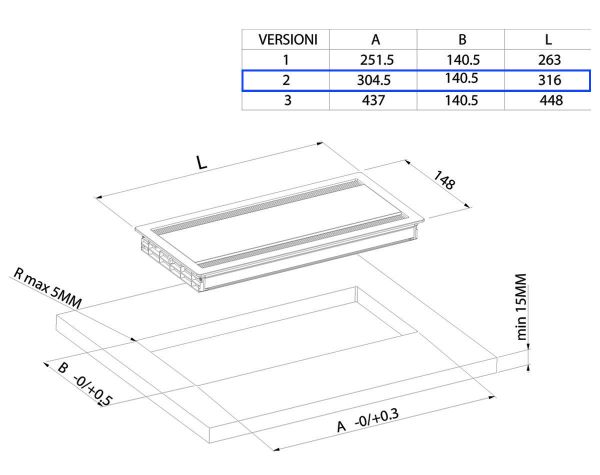 Кабельный вывод  ASA Exit Dual