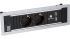 Врізний блок розеток Bachmann Power Frame 2x220+USB-AC зарядне