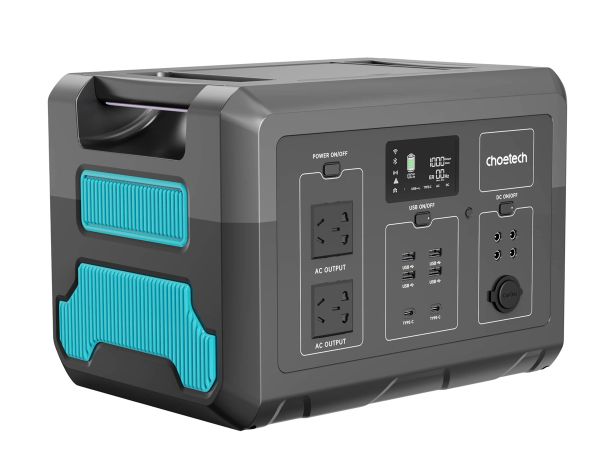Портативная зарядная станция Choetech BS013. Чистая  синусоида.  1500 Вт