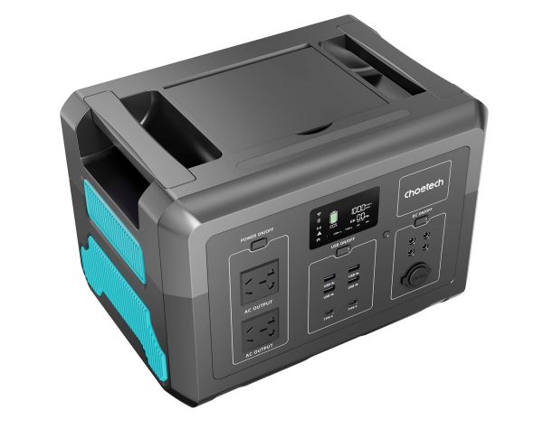 Портативная зарядная станция Choetech BS013. Чистая  синусоида.  1500 Вт