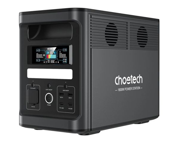 Зарядная станция Choetech BS065 / Чистая синусоида / 1800 Вт / 1536 Вт⋅ч / LiFePO4