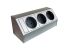 Накладний кутовий блок розеток EVOline V-Dock 3x230