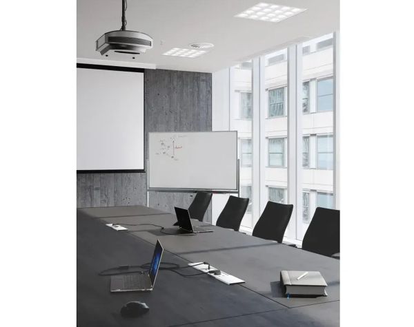 Врезной блок GTV Prestino 2x230 + USB-AC + RJ45 + HDMI. Крышка-слайдер