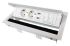 Выдвижной блок IB Connect Box 2x220+2xUSB-зарядное+2xRJ45. Белый 