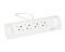Кутовий блок розеток Legrand 4x220. Білий