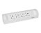 Угловой блок розеток Legrand 4x220. Белый
