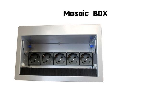 Блок розеток Mosaic Box 5x220