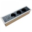 Врізний блок ASA VersaFrame 3.0 3x230+USB-АС зарядне