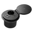 Блок GTV Charger Plus 230+USB-AC + беспроводная Qi + сменные USB-A, RJ45, HDMI