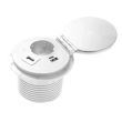 Блок GTV Charger Plus 230+USB-AC + беспроводная Qi + сменные USB-A, RJ45, HDMI