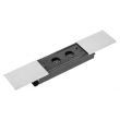 Врезной блок GTV Prestino 2x230 + USB-AC + RJ45 + HDMI. Крышка-слайдер