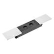 Врезной блок GTV Prestino 2x230 + USB-AC + RJ45 + HDMI. Крышка-слайдер
