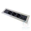 Врезной блок Simon Ofiblock Line 3x230+2xRJ45